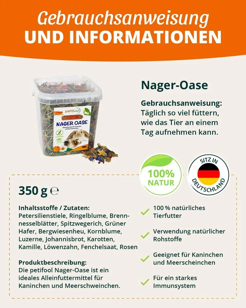 petifool Nager Oase - Nagerfutter