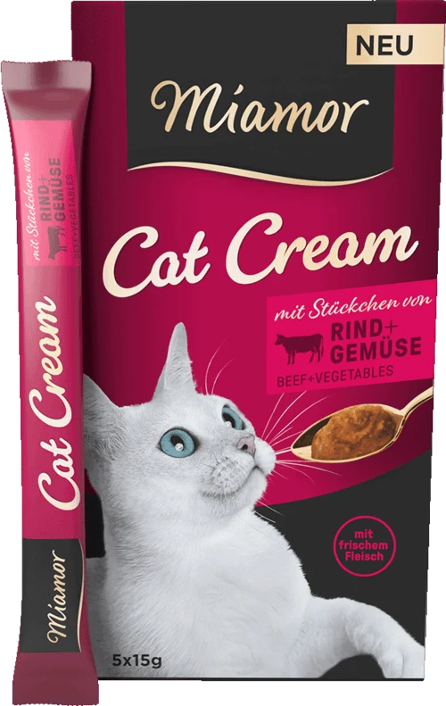 Miamor cat cream Rind + Gemüse