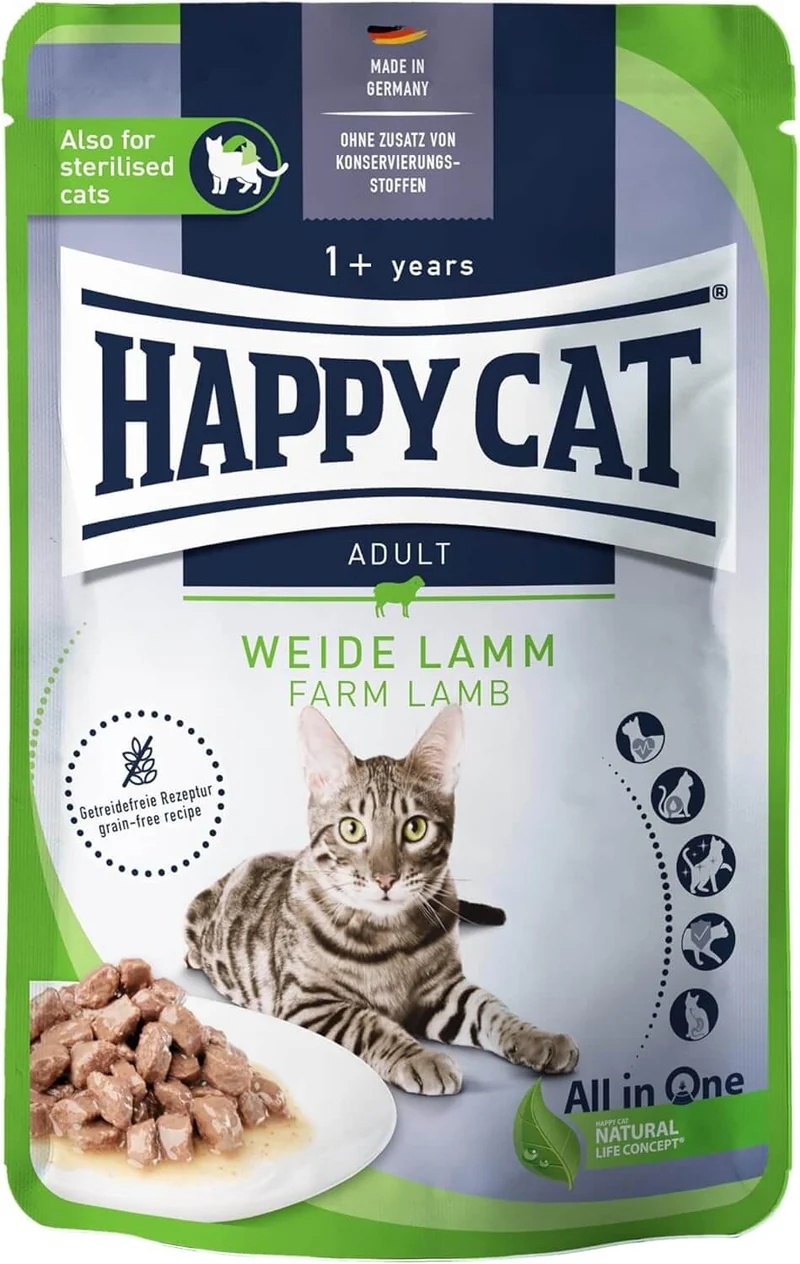 Happy Cat Weide Lamm Nassfutter