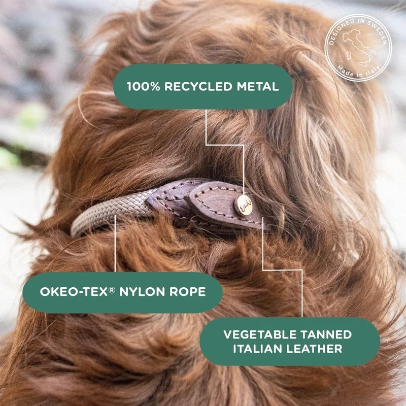 Hundehalsband Torekov Golden Sand