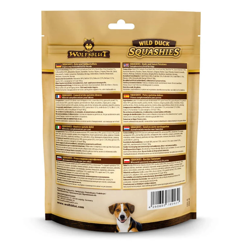 Wolfsblut Squashies Wild Duck Snack