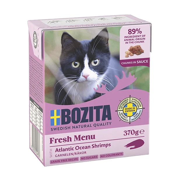 Bozita Cat Häppchen in Sauce Garnelen