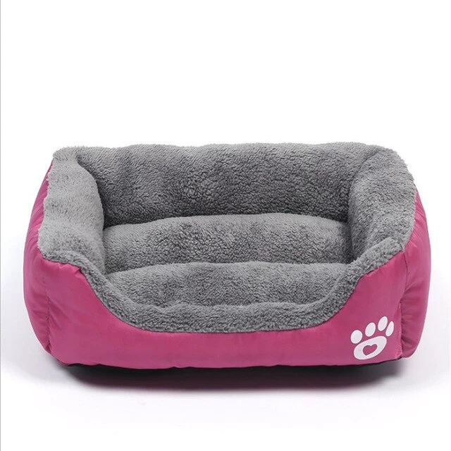 Soft Dog Beds Warm Fleece Lounger Sofa for Small Dogs