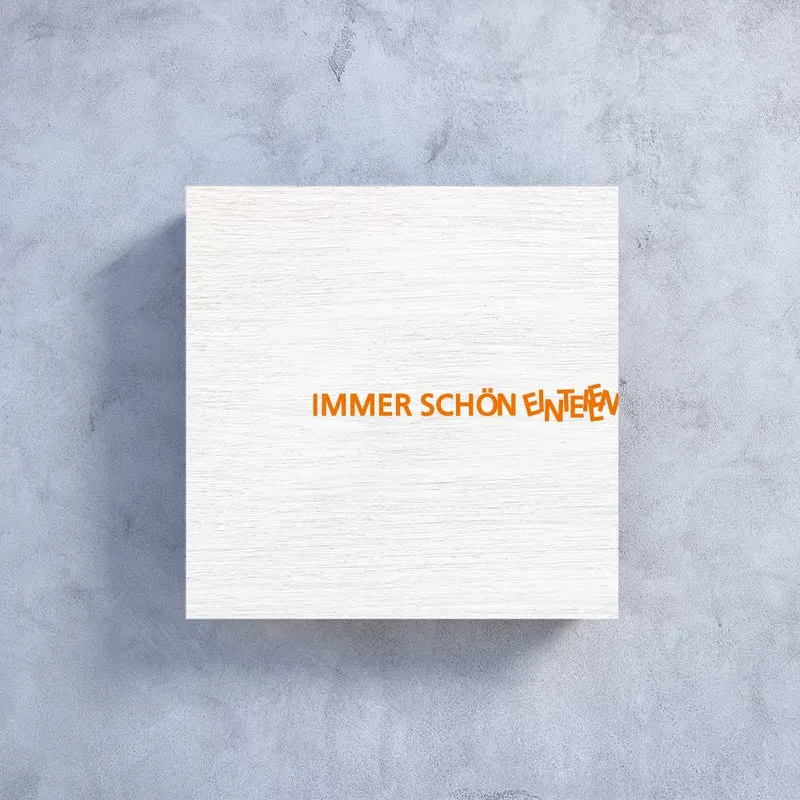 Woody Wandtafel "Immer schön einteilen"