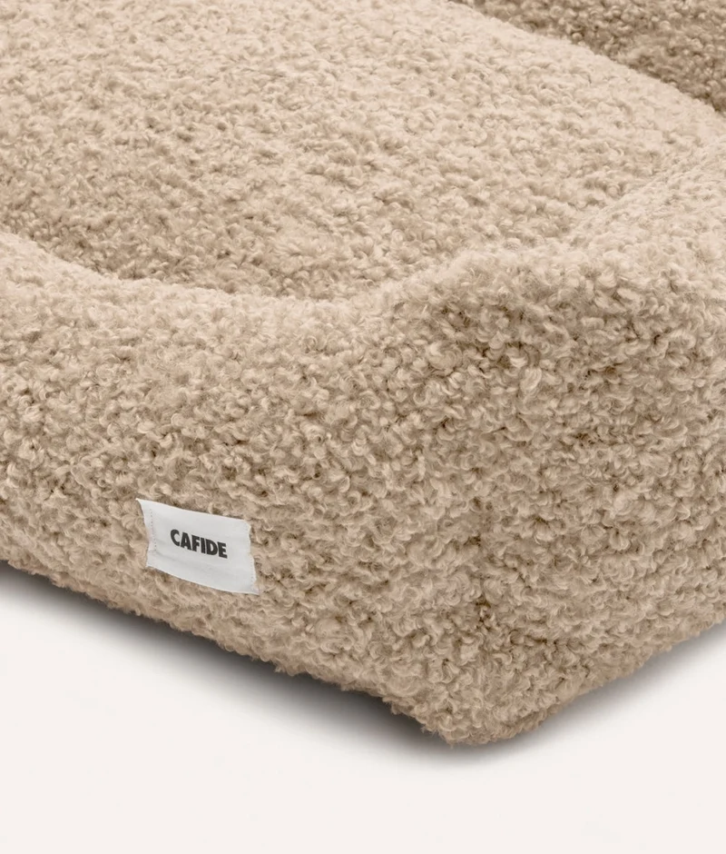 Teddy-Hundebett Snozy Beige