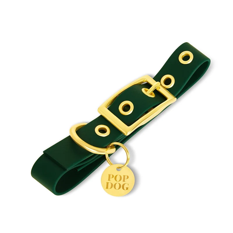 Handgemachtes Hundehalsband Biothane – ELEGANTE