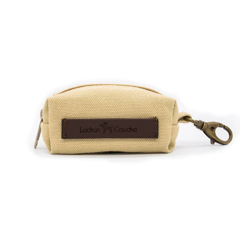 Kotbeutelhalter Beige