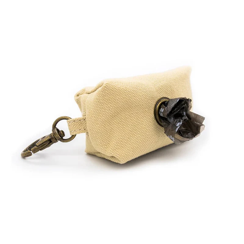 Kotbeutelhalter Beige