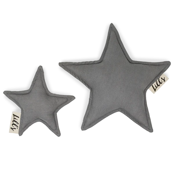 Hundespielzeug Stern | Stone Grey