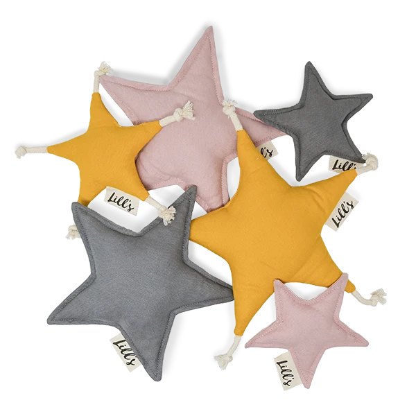 Hundespielzeug Stern | Stone Grey