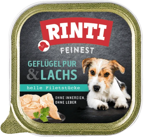 Rinti Feinest Geflügel pur & Lachs