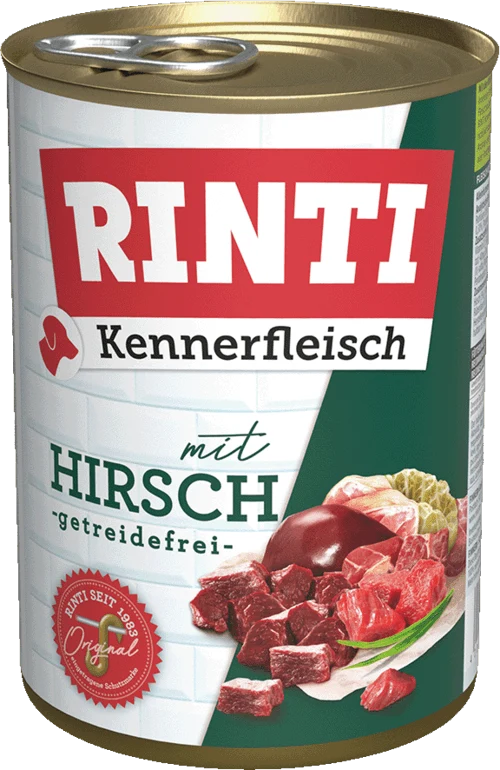 Rinti Kennerfleisch mit Hirsch