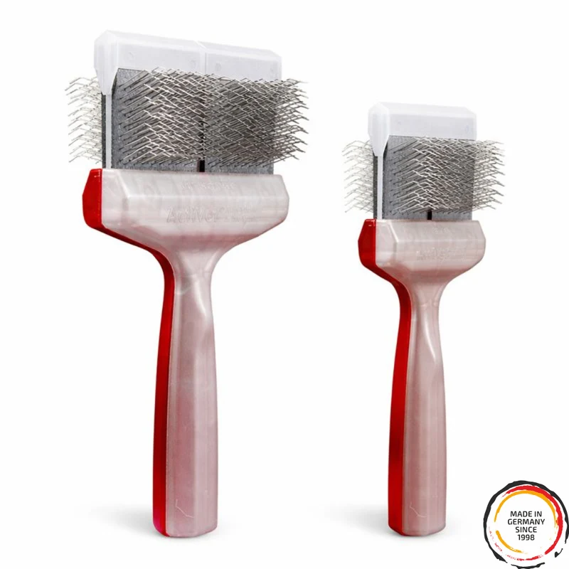 ActiVet Undercoater DUO - 2-in-1 Entfilzungs- & Unterfellbürste für Hunde & Katzen