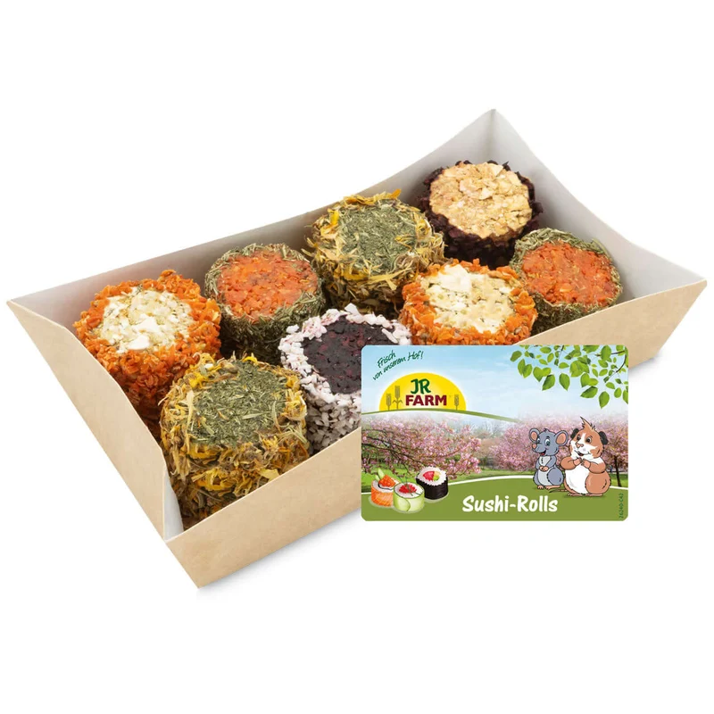 JR FARM Sushi-Rolls für Nager und Zwergkaninchen