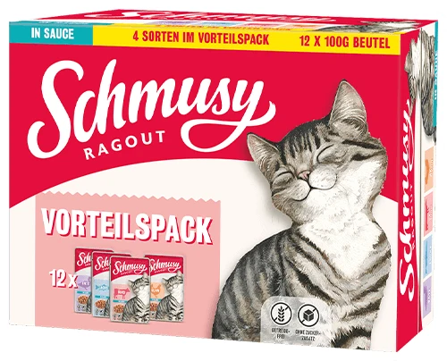 Schmusy Ragout in Sauce Vorteilspack