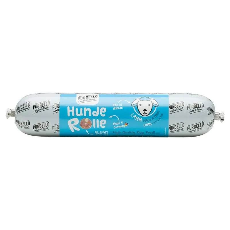 PurBello Hunderolle Lamm mit Möhren & Erbsen