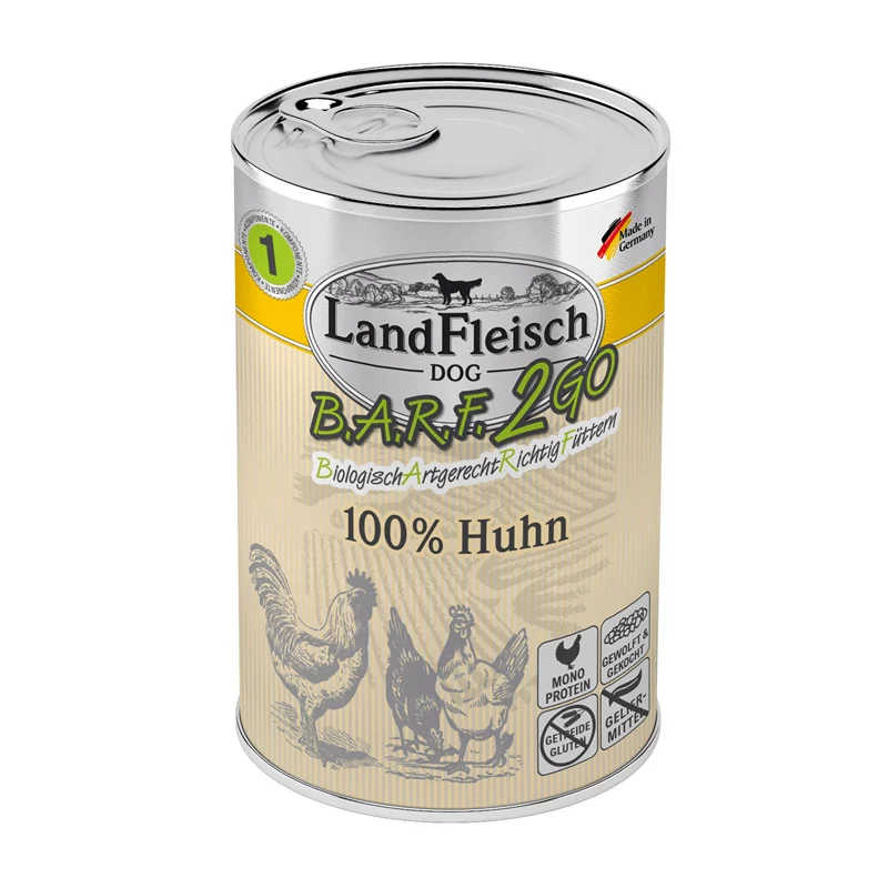 LandFleisch B.A.R.F.2GO 100% vom Huhn