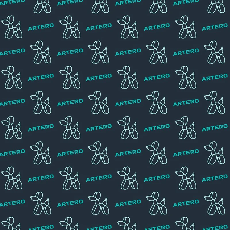 Artero Rio Casaca Estampada Poodle Logo