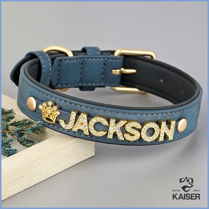 Hundehalsband mit Buchstaben