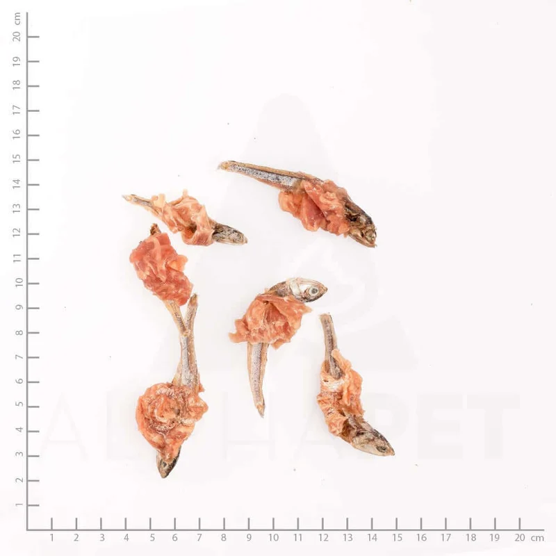 Wildes Land Fleischsnacks Hühnerbrust mit Fisch Snack