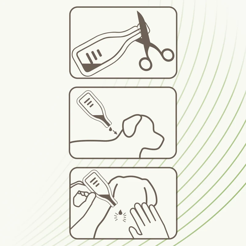 Beaphar Zecken- und Flohschutz SPOT-ON 3x1ml, für kleine Hunde (bis 15kg)