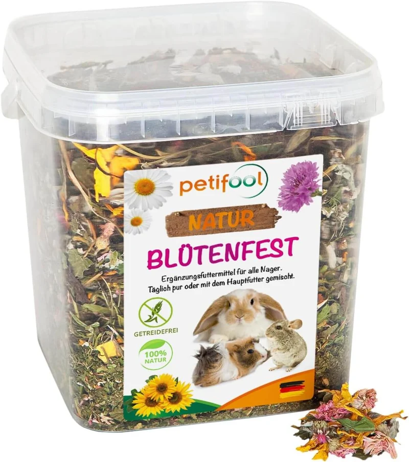 petifool Blütenfest - Nagerfutter