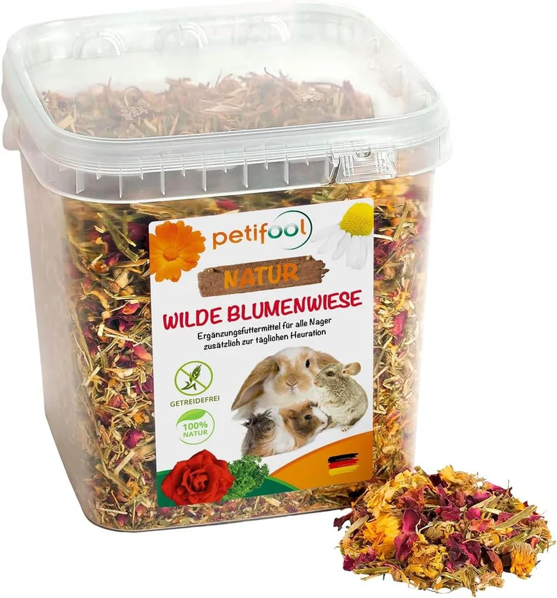 petifool Wilde Blumenwiese - Nagerfutter