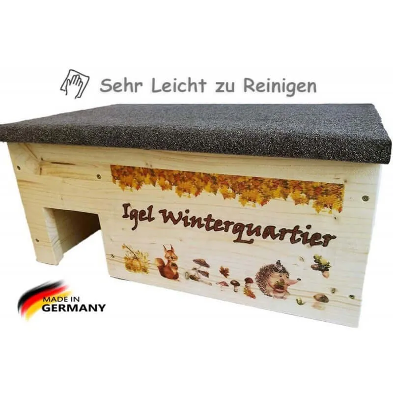 Premium Igelhaus aus Massivholz