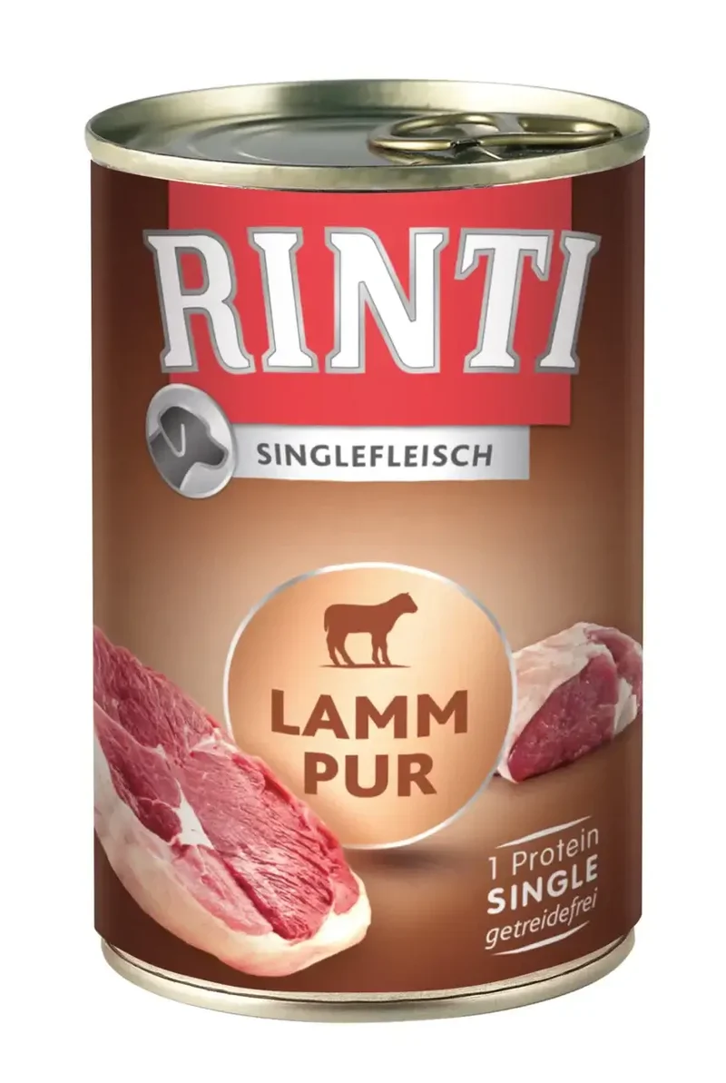 Rinti Dose Singlefleisch Lamm pur