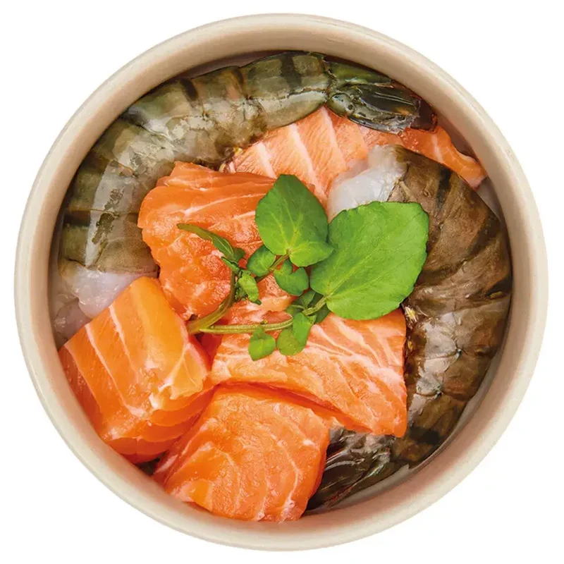 Pure Nature ADULT LACHS & SHRIMPS mit Brunnenkresse und Distelöl