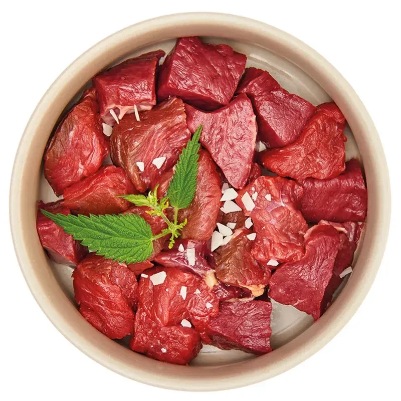 Pure Nature JUNIOR RIND & KALB mit Brennnessel und Eierschalenpulver