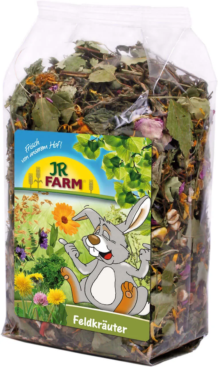 JR FARM Feldkräuter – natürliche Vielfalt für Nager