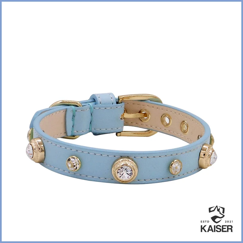 Luxus Hundehalsband Leder