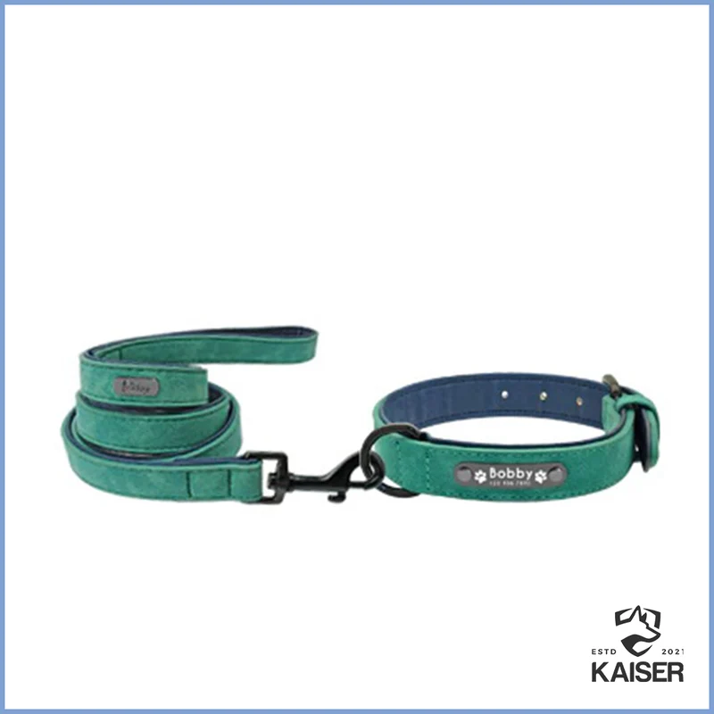 Hundehalsband Leder personalisiert