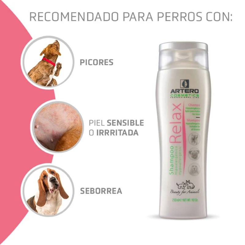 Artero Shampoo Relax Para Pieles Sensibles 250ml.