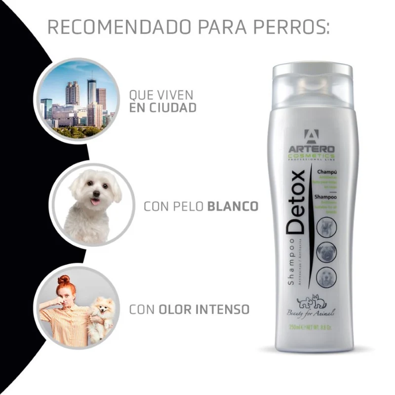 Artero Shampoo Detox Carbón Activo 250ml
