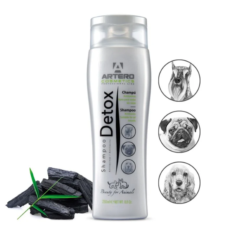Artero Shampoo Detox Carbón Activo 250ml