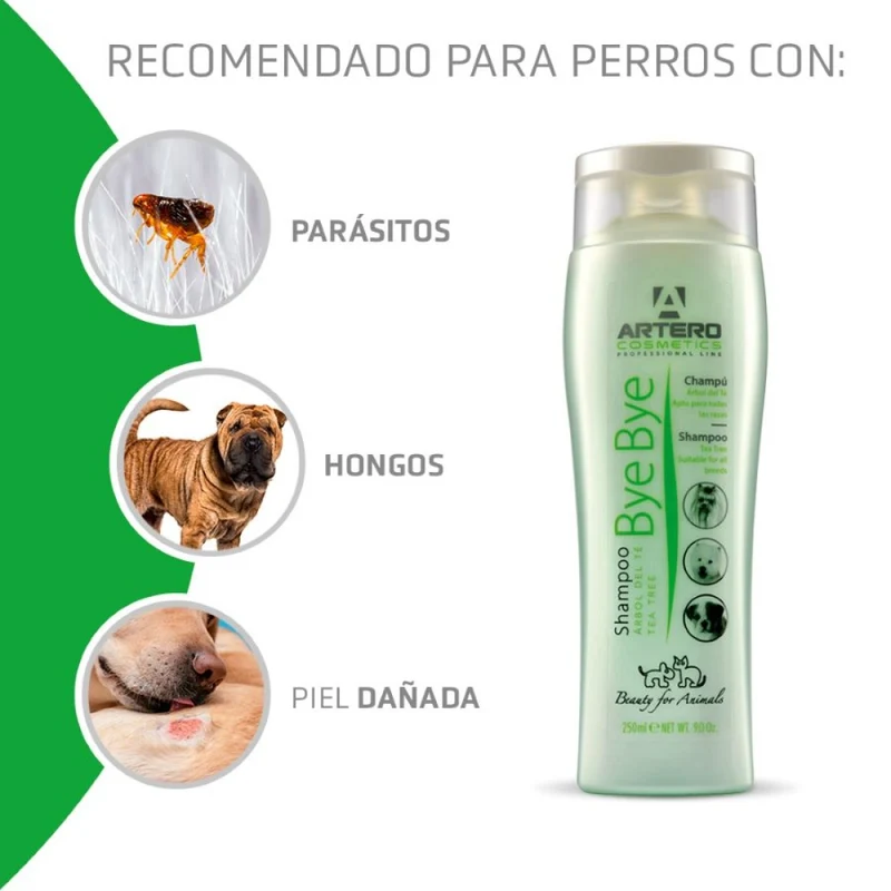 Artero Shampoo Bye Bye Antiparasitario 5L.