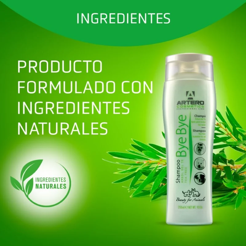 Artero Shampoo Antiparasitario Bye Bye 250 ml