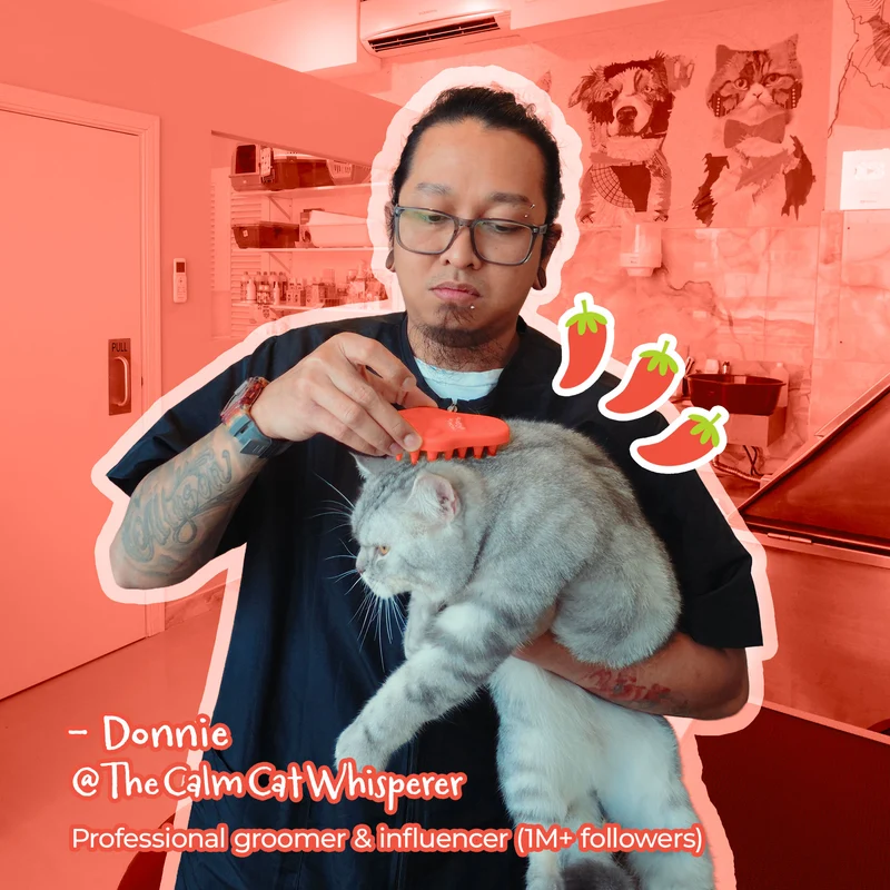 Bailey Brush™ Calm Cat Whisperer Signature Series