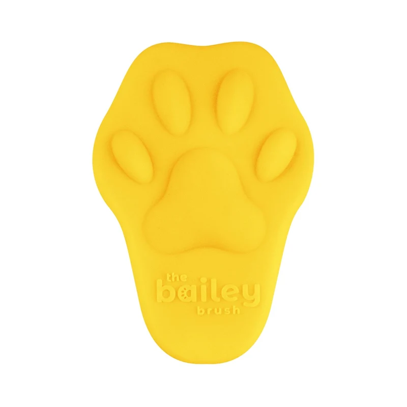 Bailey Brush Pawmelo Yellow Dog Brush (Case of 32)