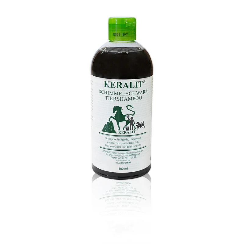 Keralit Schimmelschwarz Pferdeshampoo- & Tiershampoo-Konzentrat
