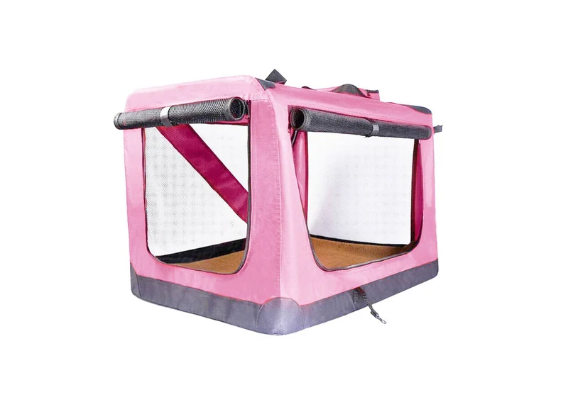 FLOOFI Portable Pet Carrier- XL Size (Pink)