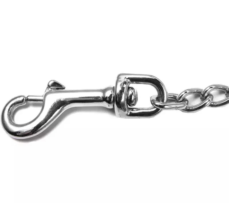 Double Dog Leash - Stainless Steel