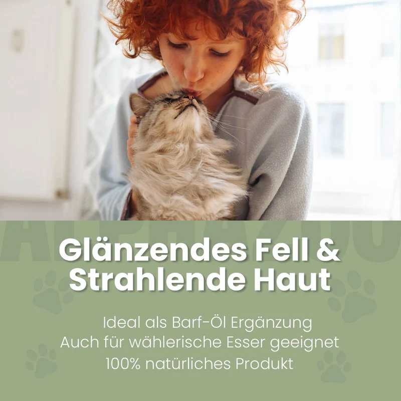 Lachsöl für Katzen
