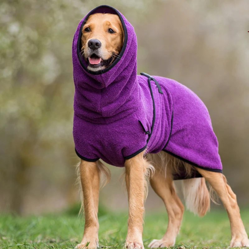 DRYUP cape | Hundebademantel - für mittelgroße Hunde (Gr. XS bis M)