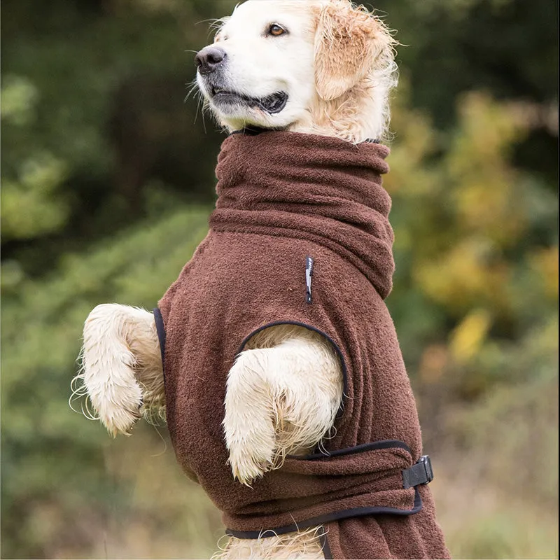 DRYUP cape | Hundebademantel - für mittelgroße Hunde (Gr. XS bis M)