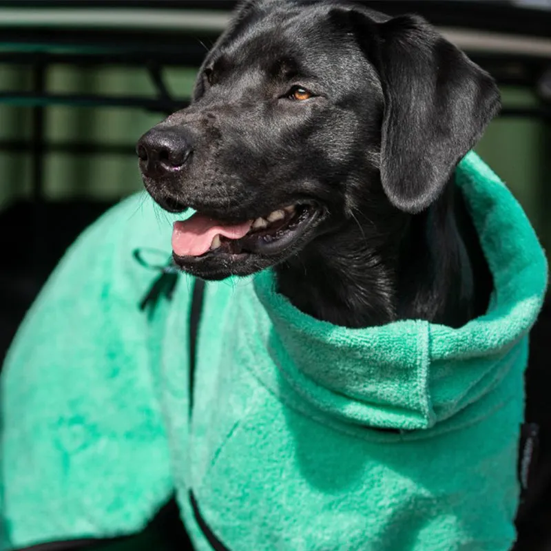 DRYUP cape | Hundebademantel - für mittelgroße Hunde (Gr. XS bis M)