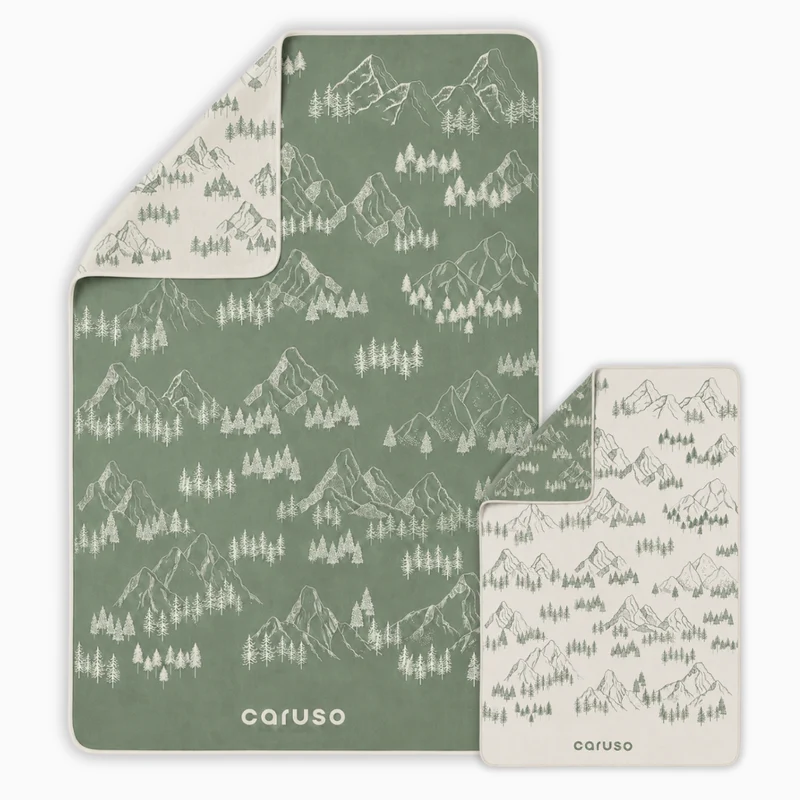 Hundedecke Forrest von Caruso - weich & flauschig - Global Recycled Standard zertifiziert