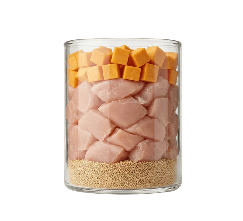 Uncle Rusty's Geflügel mit Kürbis und Amaranth Nassfutter - regionale Zutaten